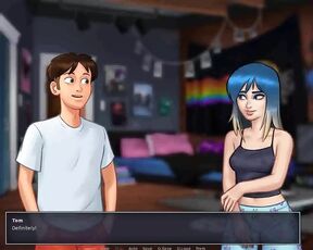 Summertime saga: how to cheer up a girl ep 76,77